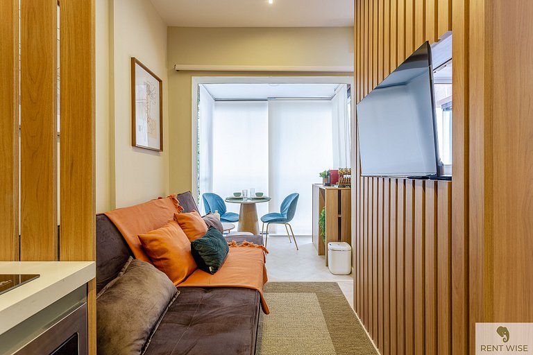 Modern 1-Bedroom Condo Close to Ibirapuera Park