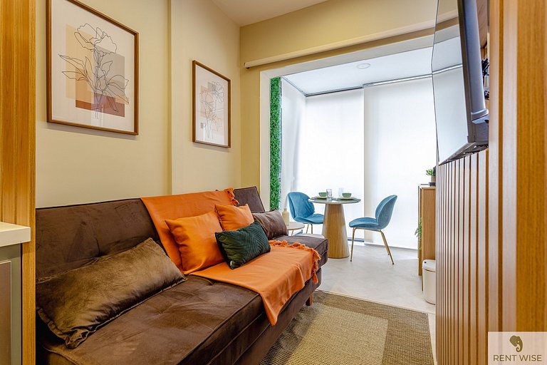 Modern 1-Bedroom Condo Close to Ibirapuera Park