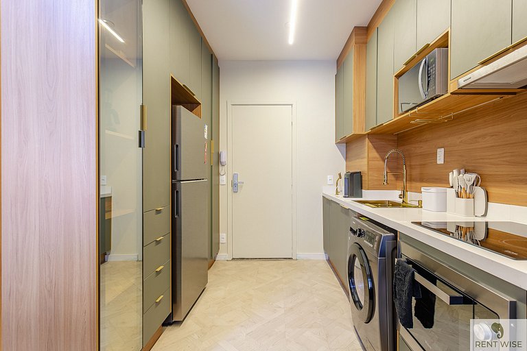 Modern 1-Bedroom Condo Close to Ibirapuera Park