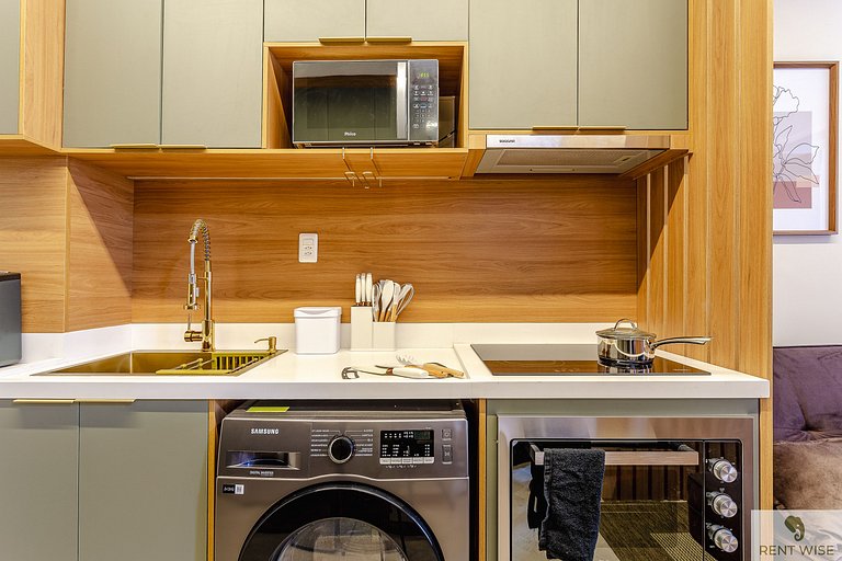 Modern 1-Bedroom Condo Close to Ibirapuera Park