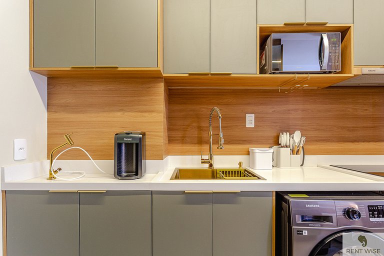 Modern 1-Bedroom Condo Close to Ibirapuera Park