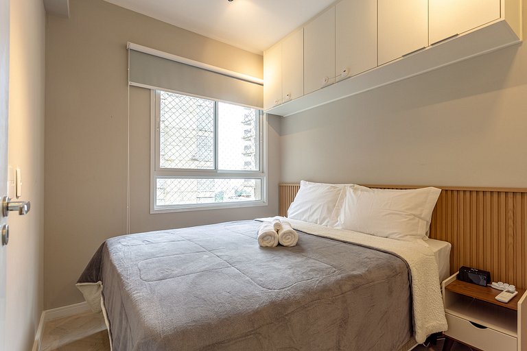 Modern 1-Bedroom Condo Close to Ibirapuera Park