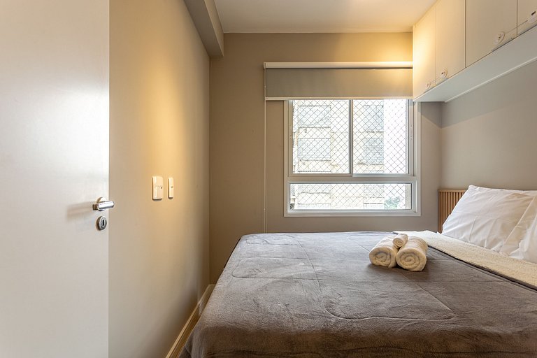 Modern 1-Bedroom Condo Close to Ibirapuera Park