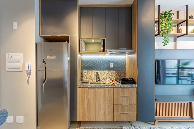 Modern 1-Bedroom Condo Close to Ibirapuera Park