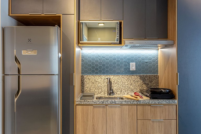 Modern 1-Bedroom Condo Close to Ibirapuera Park