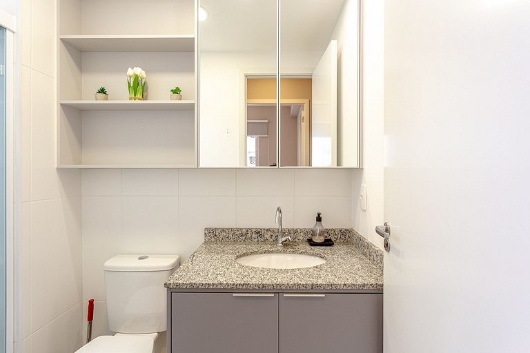 Modern 1-Bedroom Condo Close to Ibirapuera Park