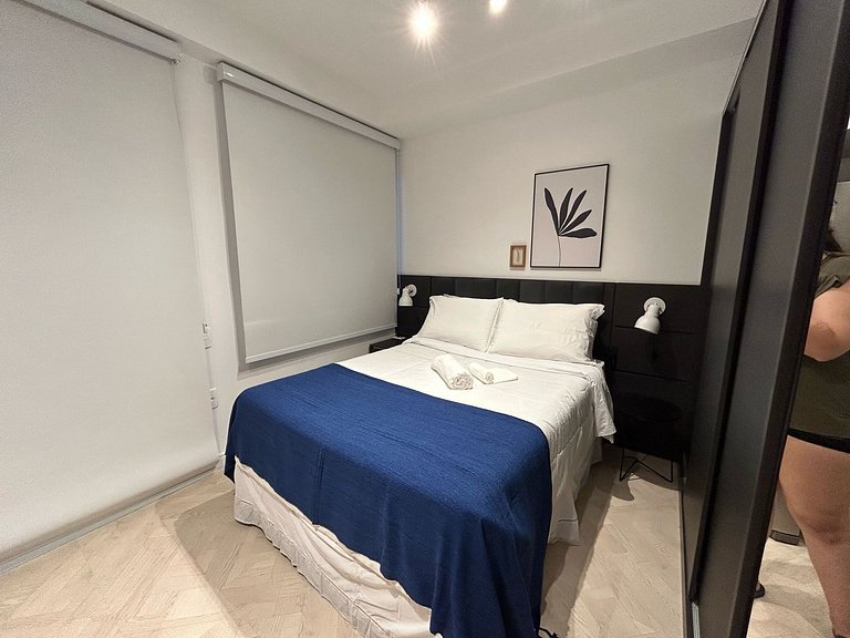 Apartamento novo e reformado 100% completo, com varanda