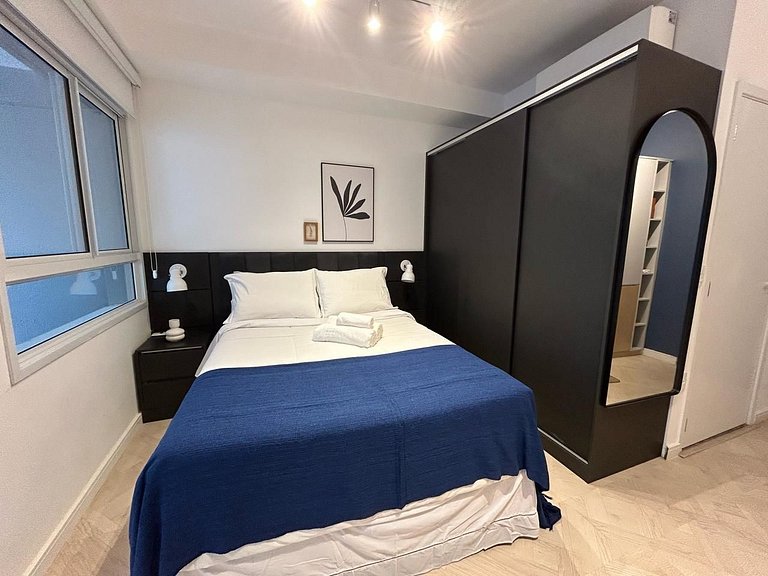 Apartamento novo e reformado 100% completo, com varanda