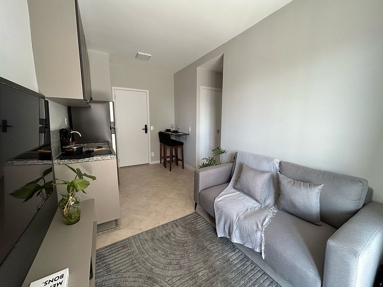 Modern 1-Bedroom Condo Close to Ibirapuera Park