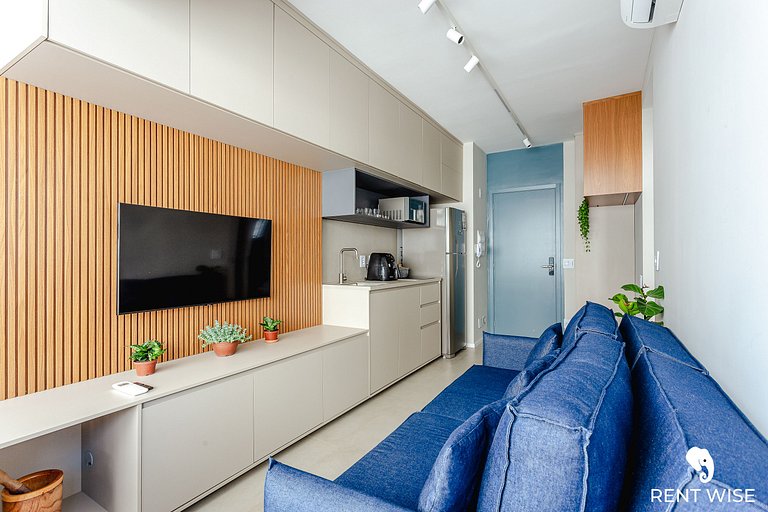 Modern 1-Bedroom Condo Close to Ibirapuera Park