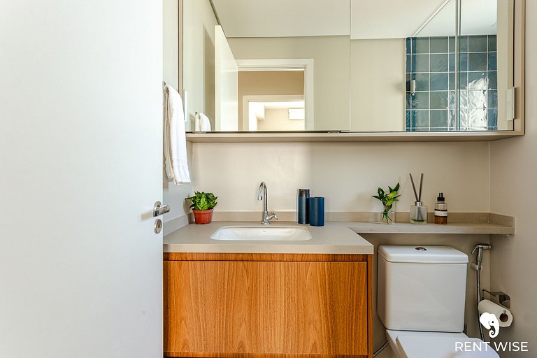 Modern 1-Bedroom Condo Close to Ibirapuera Park