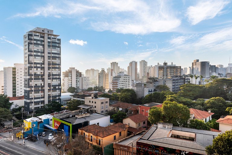 Charme e conforto em Ap prox ao Metrô e Ibirapuera