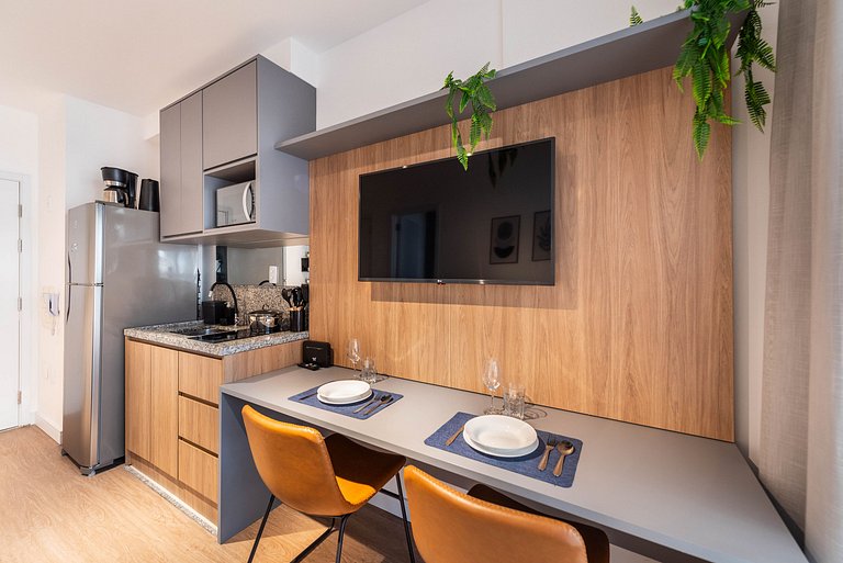 Modern 1-Bedroom Condo Close to Ibirapuera Park
