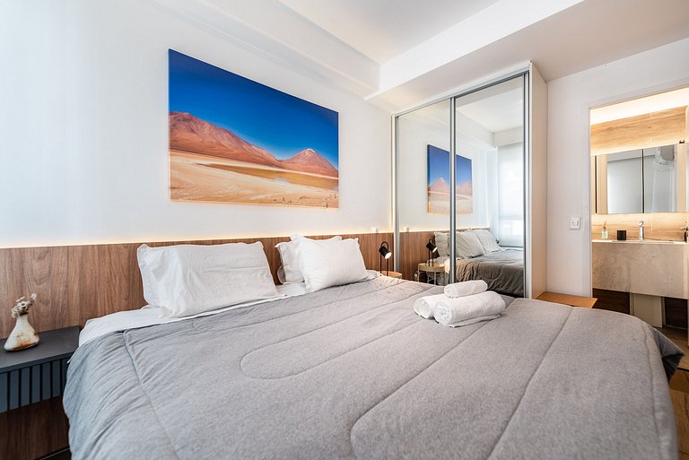Modern 1-Bedroom Condo Close to Ibirapuera Park