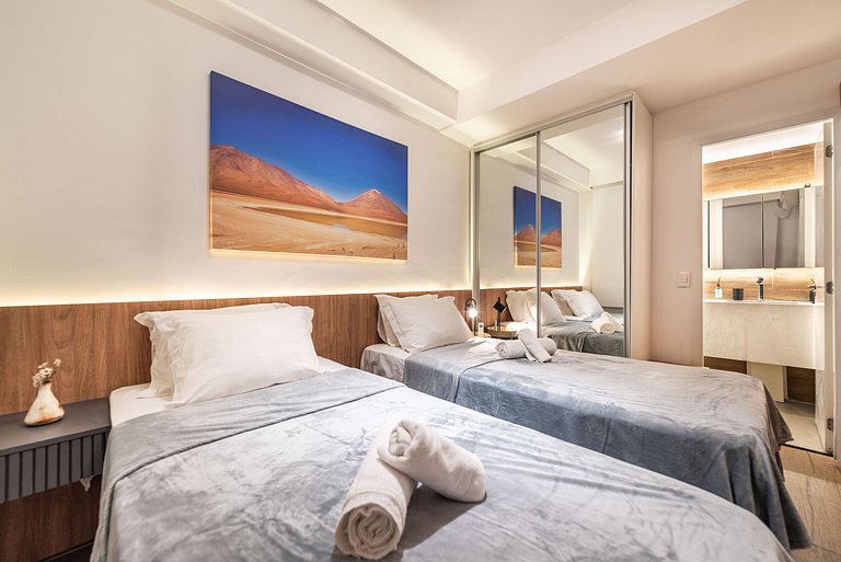 Modern 1-Bedroom Condo Close to Ibirapuera Park