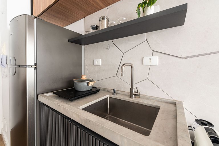 Modern 1-Bedroom Condo Close to Ibirapuera Park