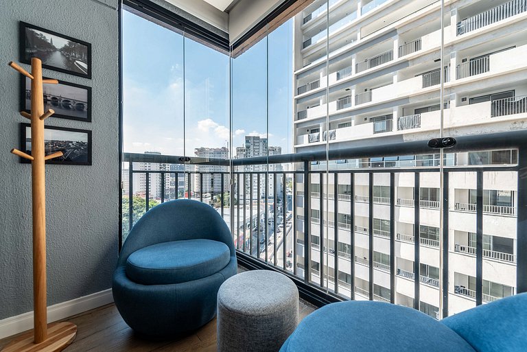 Modern 1-Bedroom Condo Close to Ibirapuera Park
