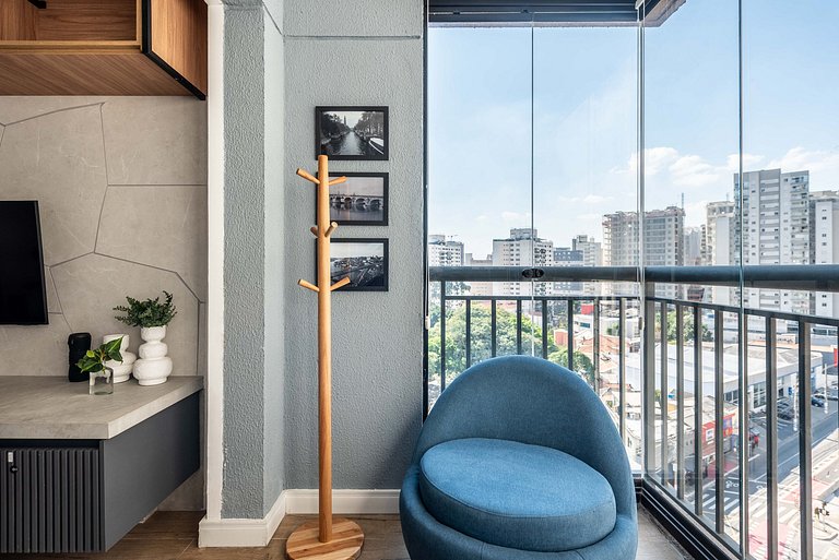 Modern 1-Bedroom Condo Close to Ibirapuera Park