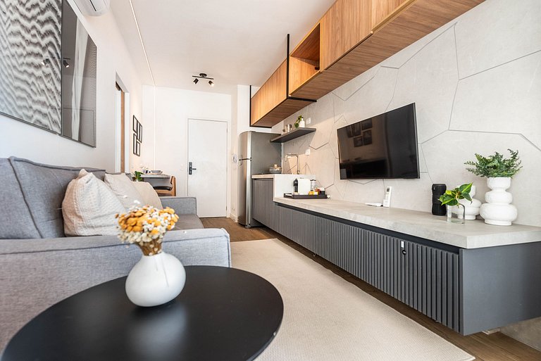 Modern 1-Bedroom Condo Close to Ibirapuera Park