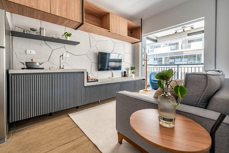 Modern 1-Bedroom Condo Close to Ibirapuera Park
