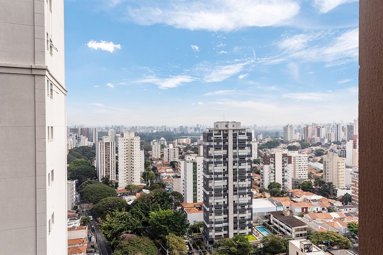 2 Dorm, varanda c/ vista e vaga - Vila Mariana