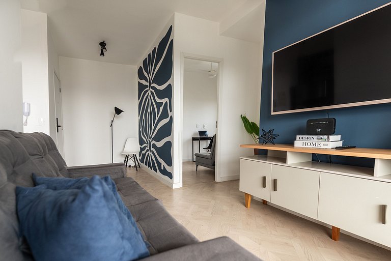2 Dorm, varanda c/ vista e vaga - Vila Mariana