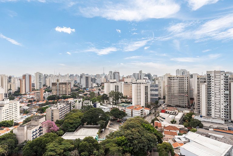 2 Dorm, varanda c/ vista e vaga - Vila Mariana