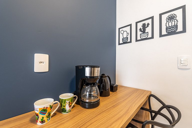 Modern 1-Bedroom Condo Close to Ibirapuera Park