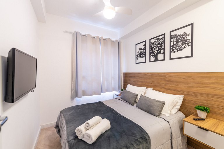Modern 1-Bedroom Condo Close to Ibirapuera Park