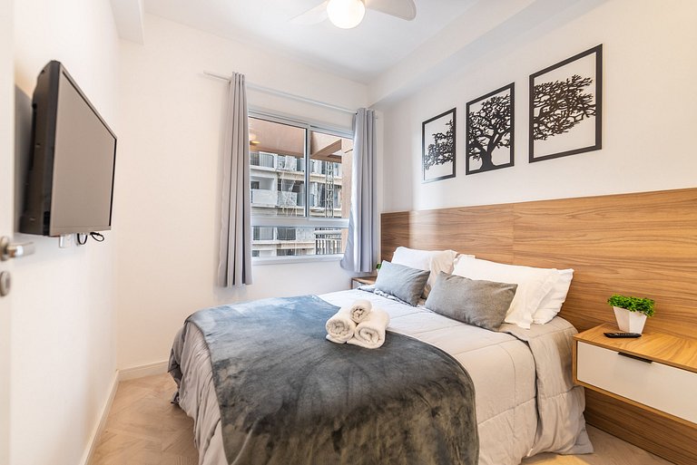 Modern 1-Bedroom Condo Close to Ibirapuera Park