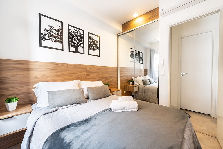 Modern 1-Bedroom Condo Close to Ibirapuera Park