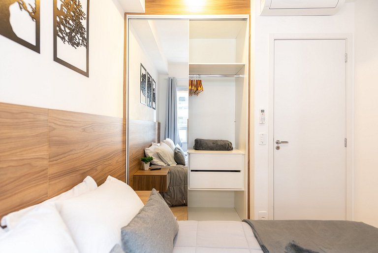 Modern 1-Bedroom Condo Close to Ibirapuera Park