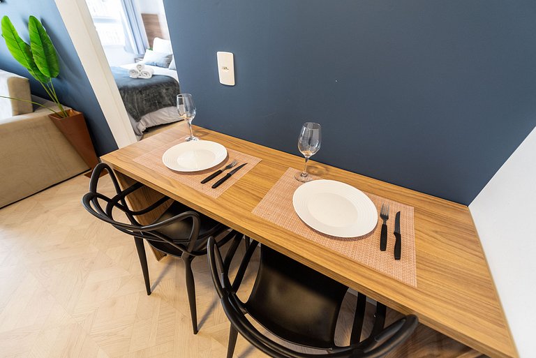 Modern 1-Bedroom Condo Close to Ibirapuera Park