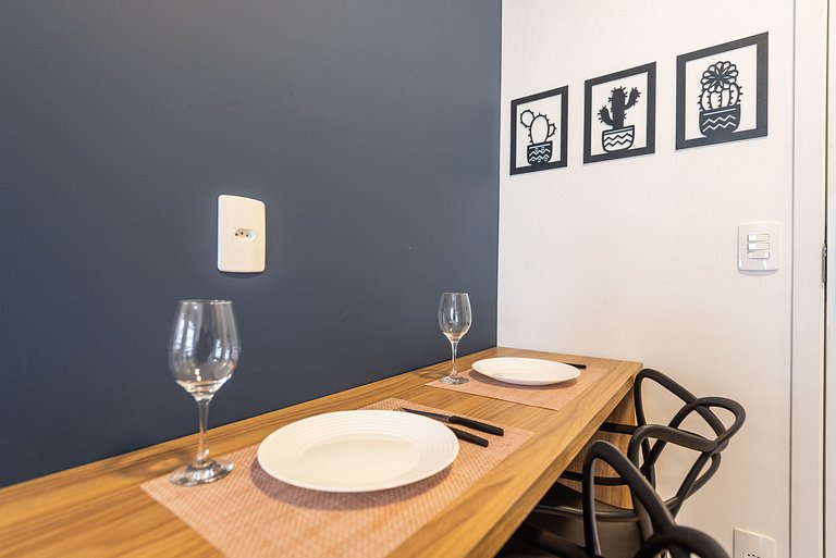Modern 1-Bedroom Condo Close to Ibirapuera Park