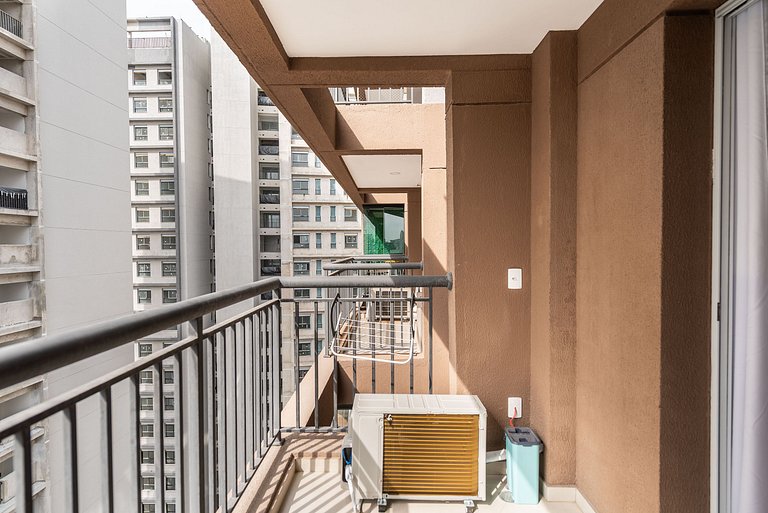 Modern 1-Bedroom Condo Close to Ibirapuera Park