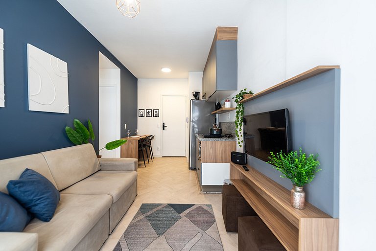 Modern 1-Bedroom Condo Close to Ibirapuera Park