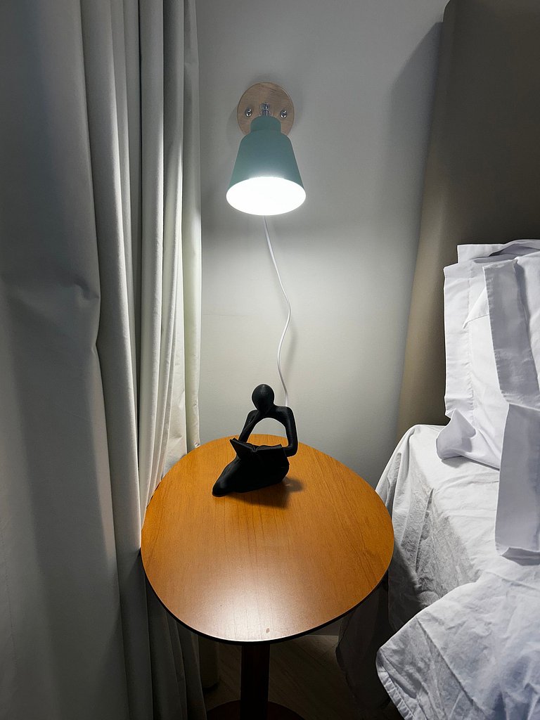 Studio novo, completo e decorado Próx. ao Metrô