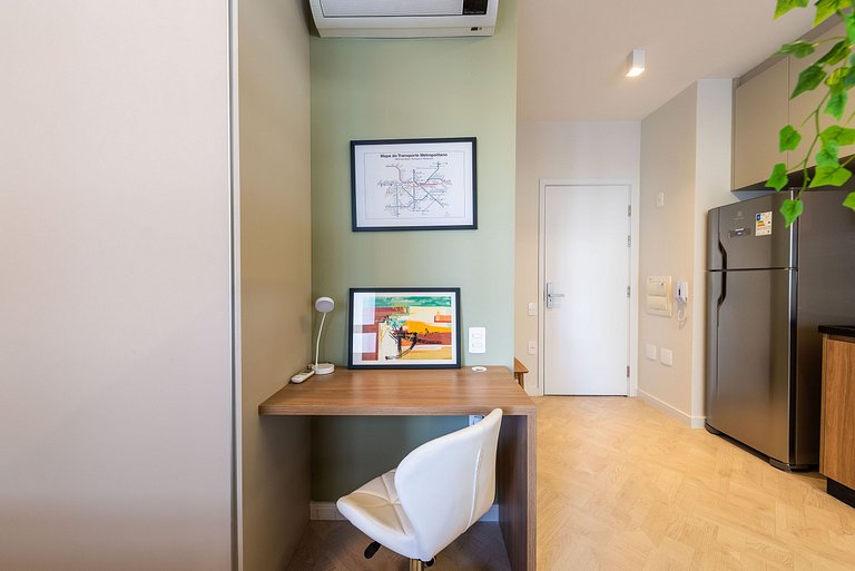 Modern 1-Bedroom Condo Close to Ibirapuera Park