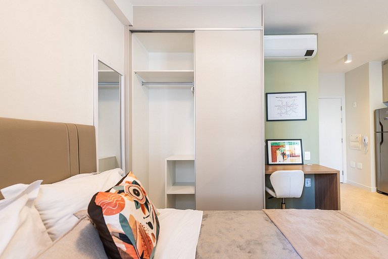 Modern 1-Bedroom Condo Close to Ibirapuera Park