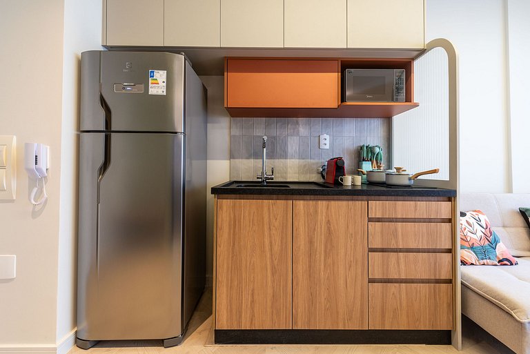 Modern 1-Bedroom Condo Close to Ibirapuera Park