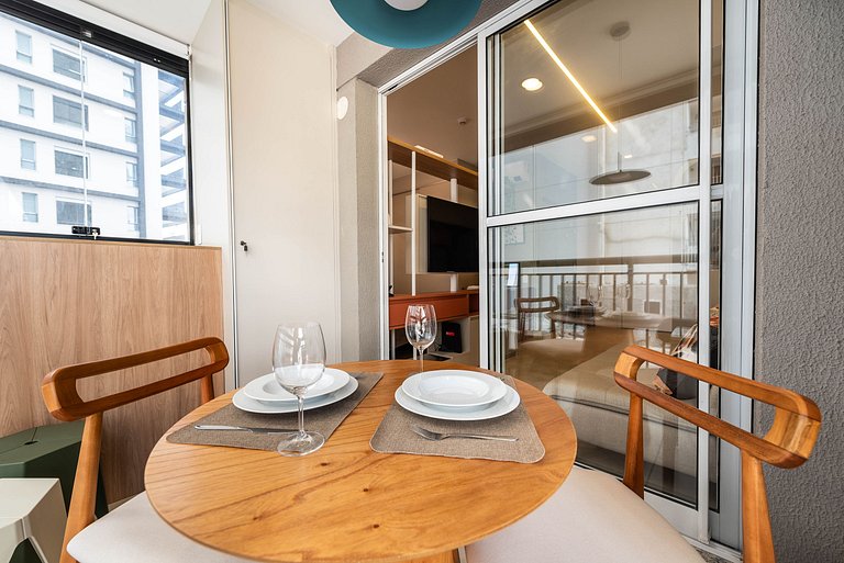 Modern 1-Bedroom Condo Close to Ibirapuera Park