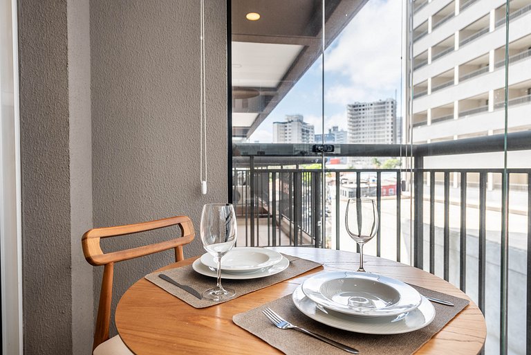 Modern 1-Bedroom Condo Close to Ibirapuera Park