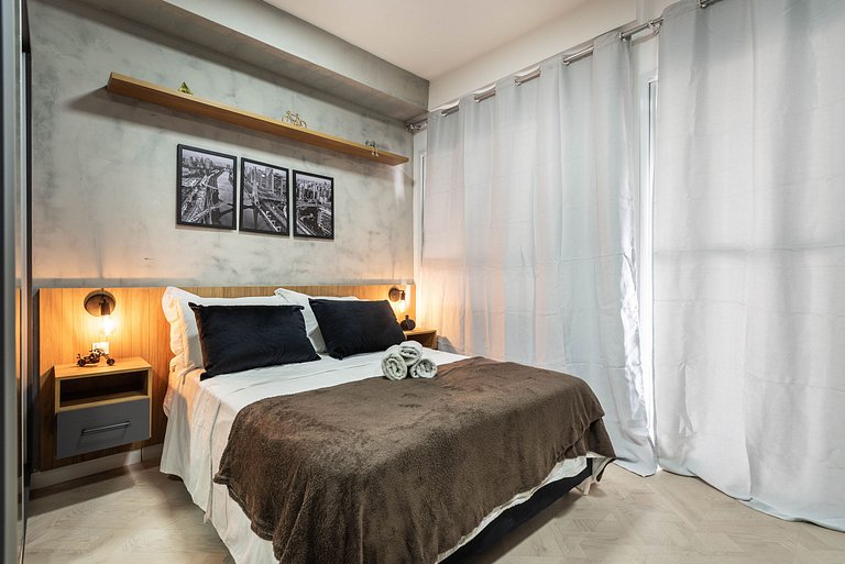 Modern 1-Bedroom Condo Close to Ibirapuera Park