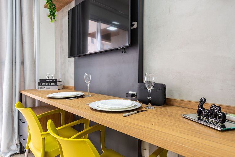 Modern 1-Bedroom Condo Close to Ibirapuera Park