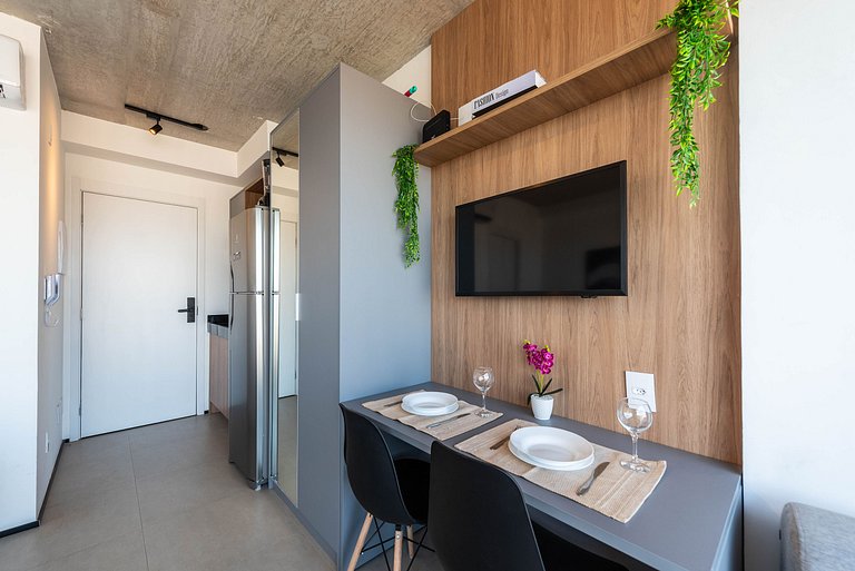 Studio Moderno Bem Localizado e Prox do Metrô