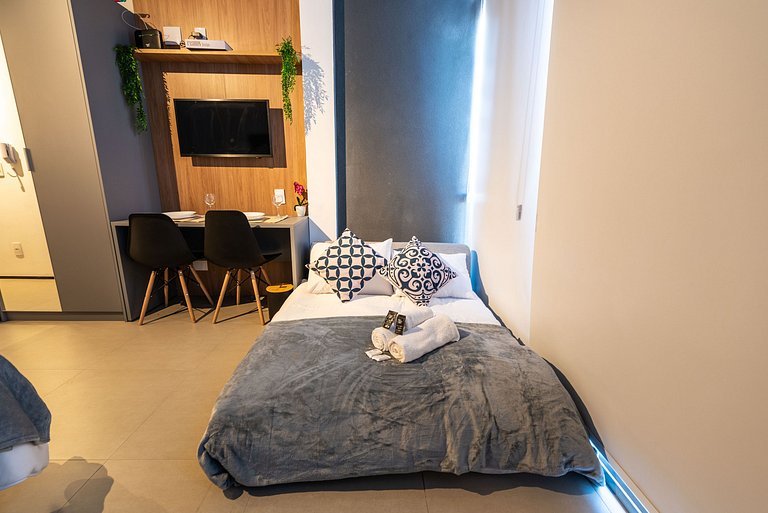 Studio Moderno Bem Localizado e Prox do Metrô