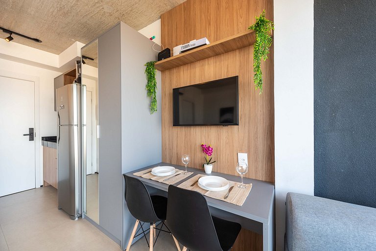 Studio Moderno Bem Localizado e Prox do Metrô
