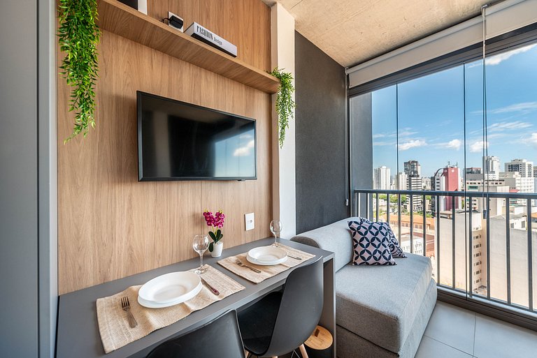 Studio Moderno Bem Localizado e Prox do Metrô