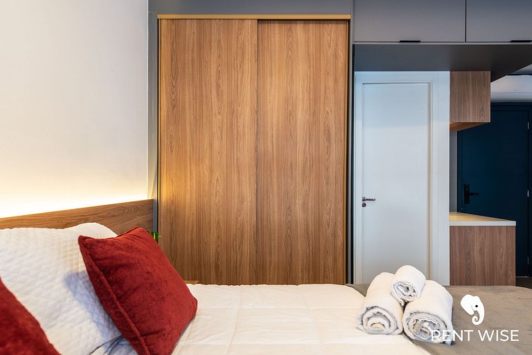 Ap Novinho c/ Sofá-cama Prox. ao Metrô