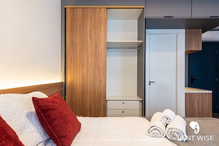 Ap Novinho c/ Sofá-cama Prox. ao Metrô